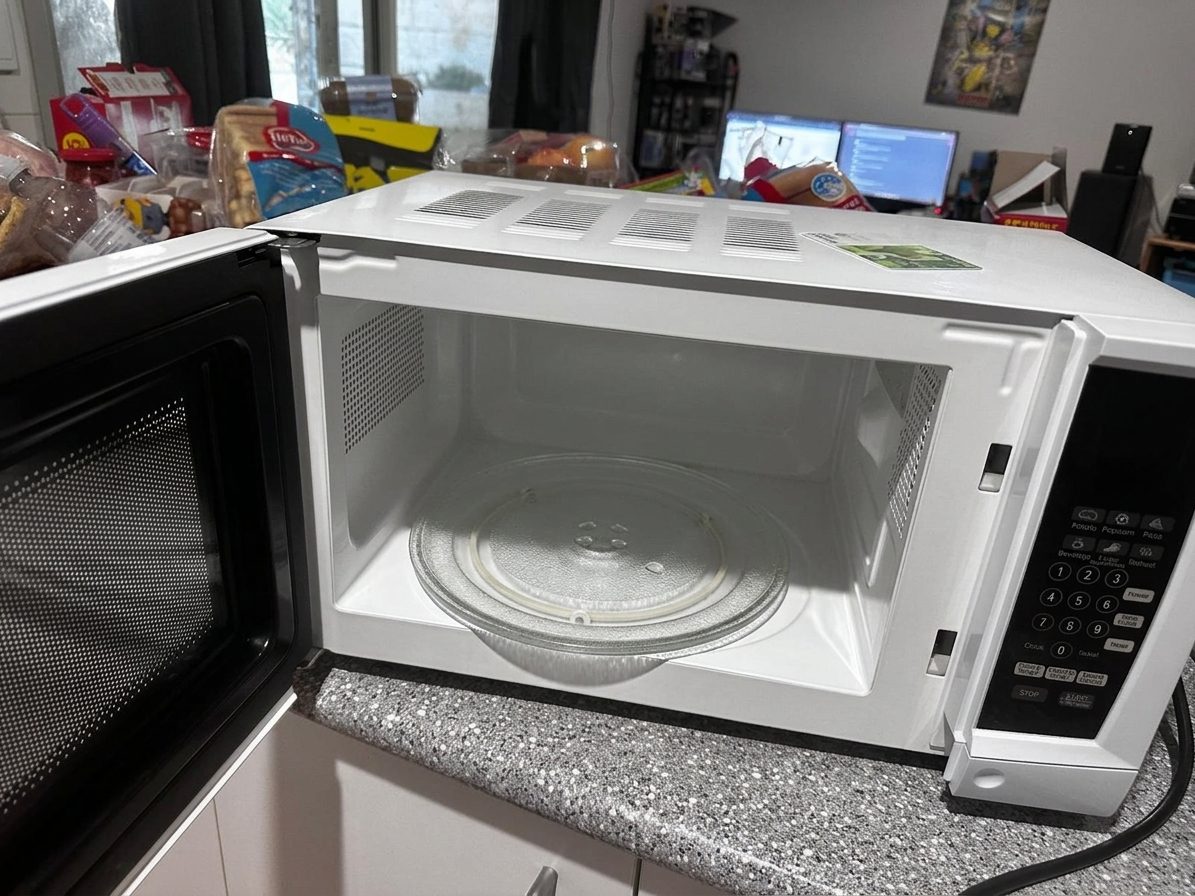 Microwave after