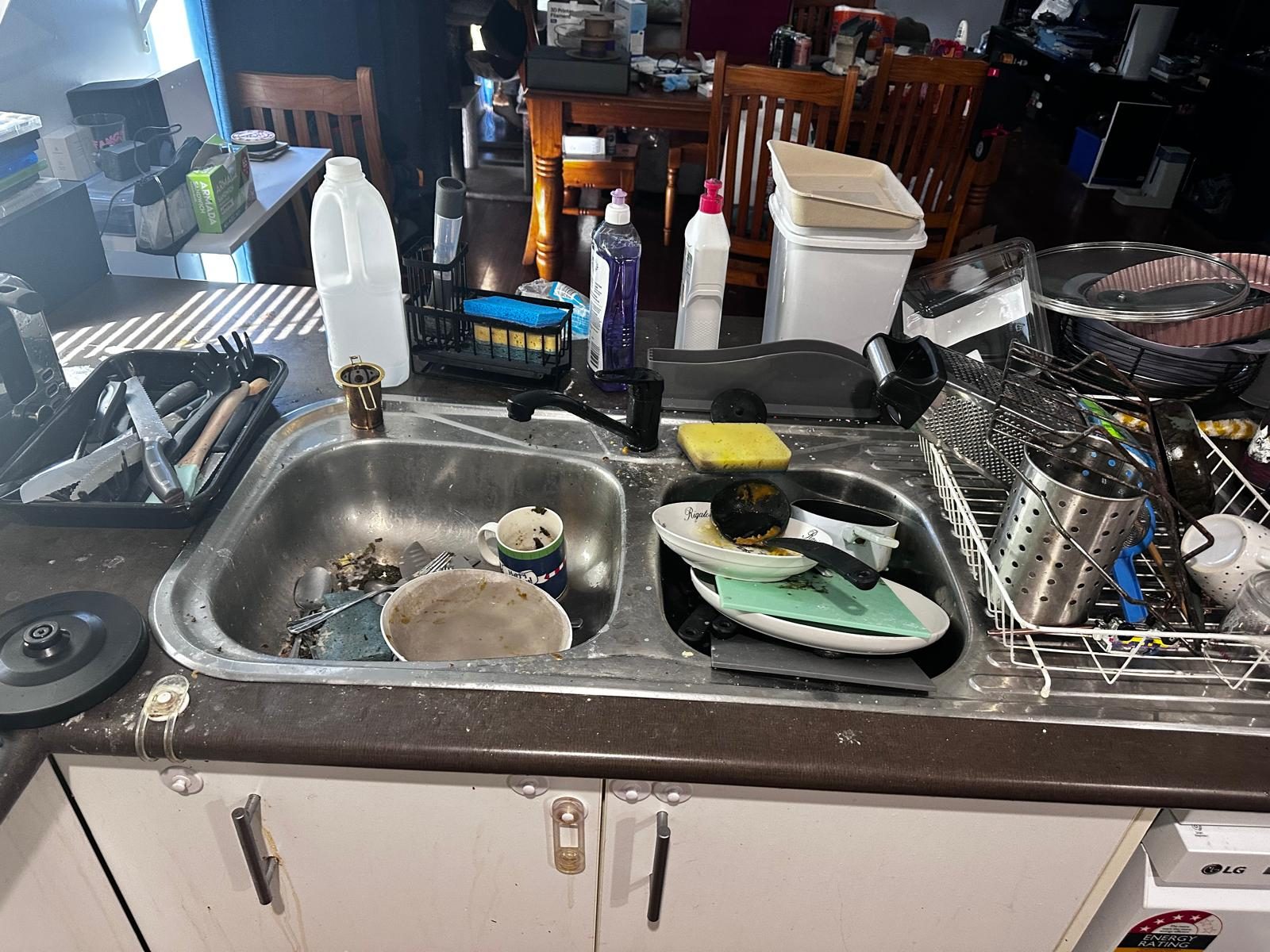 Kitchen Area before
