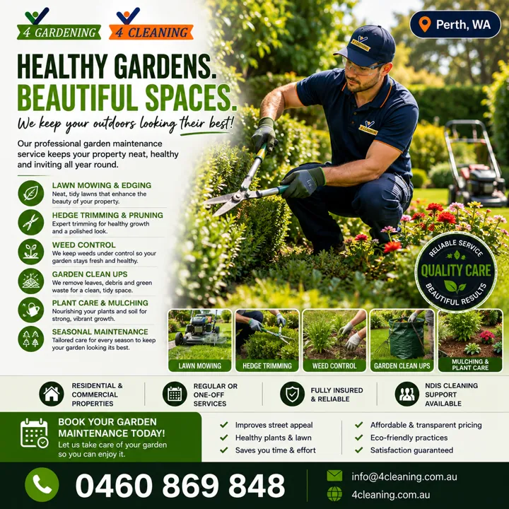Healthy gardens, beautiful spaces